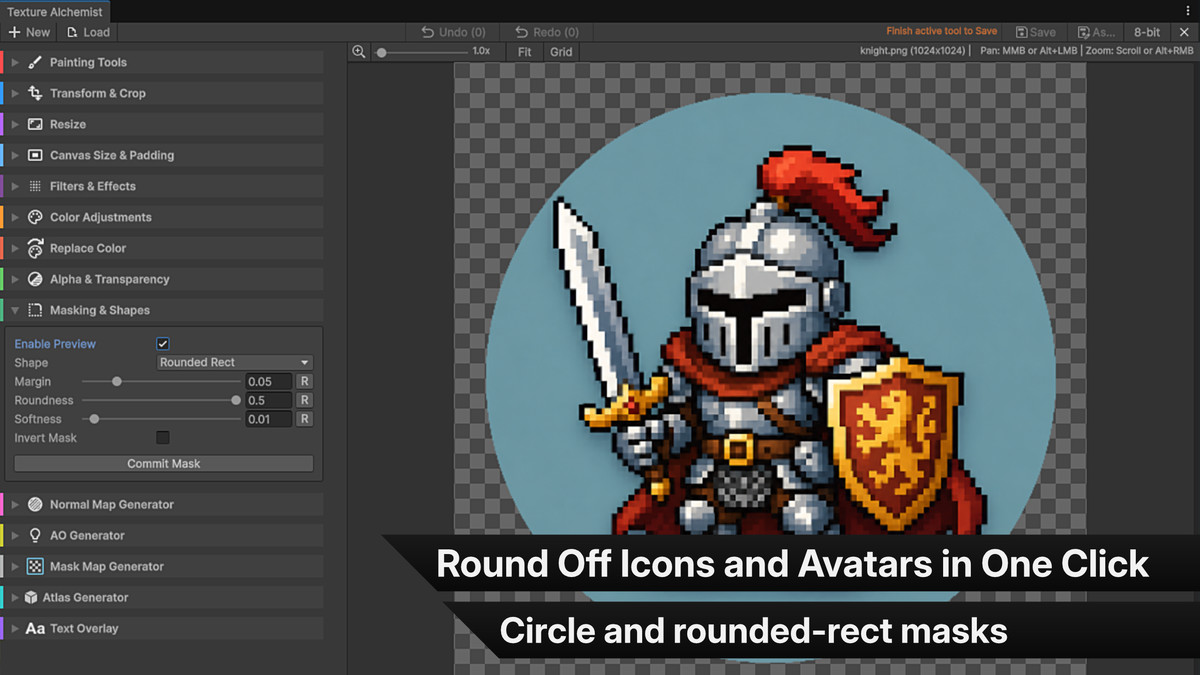 Texture Alchemist – Image & Texture Editor