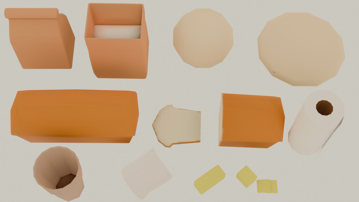 Fabled Rose - Cozy Lowpoly Baking - Toolkit