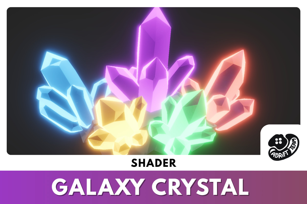 Galaxy Crystal Cubemap in Object Shader