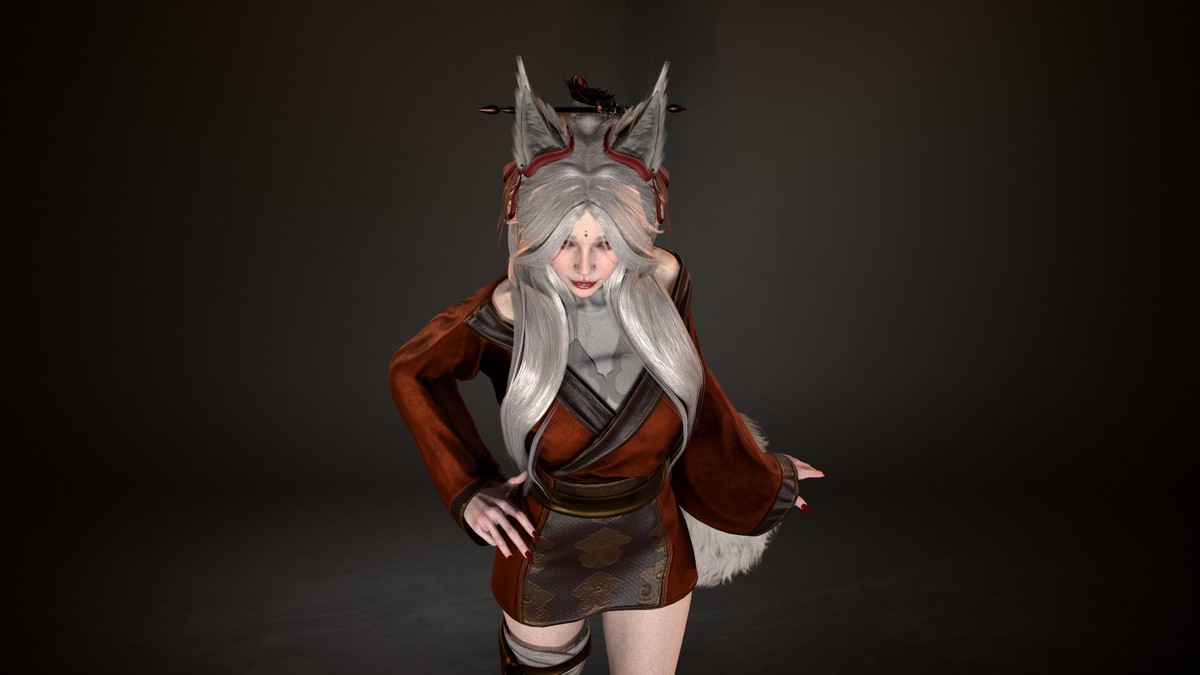 Kitsune Game Ready