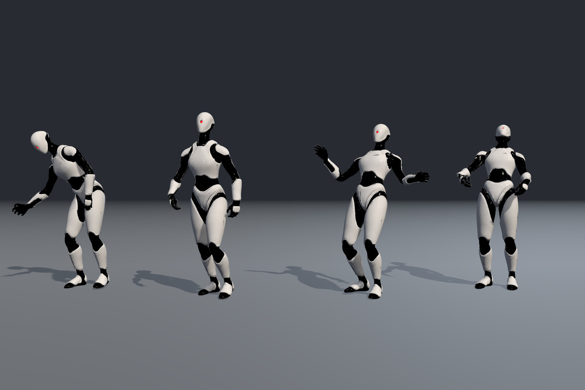Female Movement – Motion Capture Animation Pack