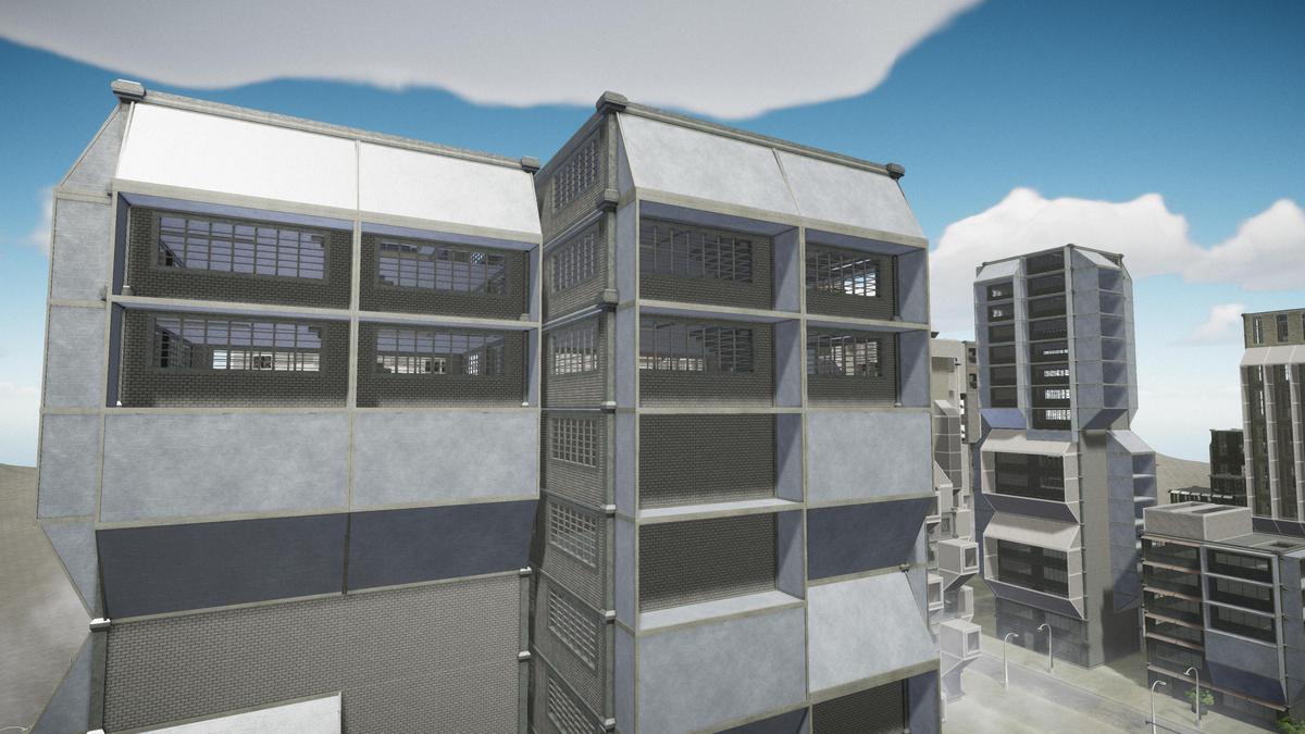 OWA Tech District - City Building Kit: Sci-Fi, Cyberpunk, Modern, Futuristic