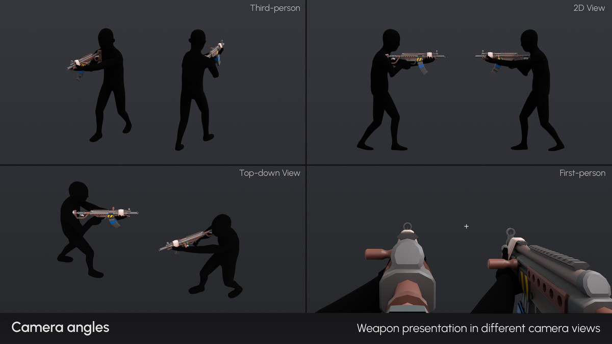 Apocalypse Weapons - Low Poly 3D Models Pack