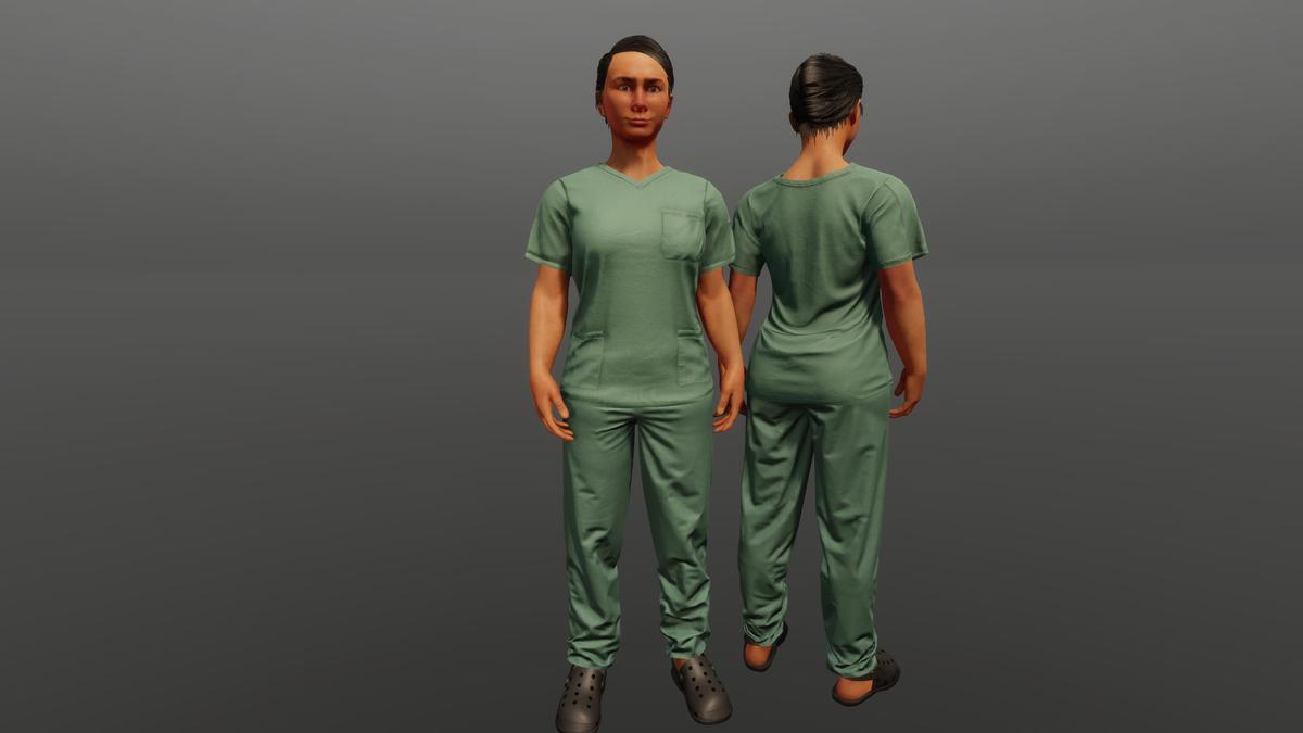 Nurse & Surgeon Woman