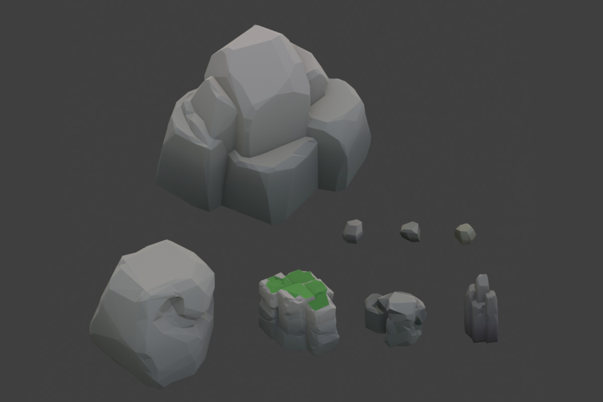 Low Poly Nature Biomes - 120+ Assets