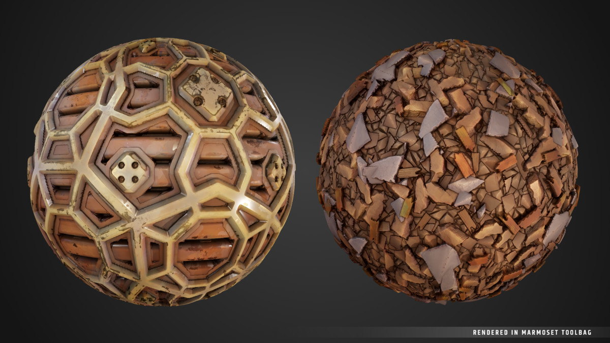 Stylized Junk Town Materials Pack