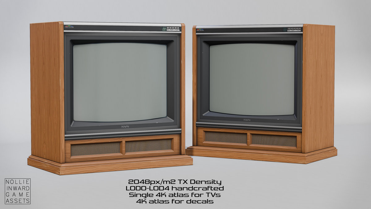 80s TVs Vol.13 Huge Console