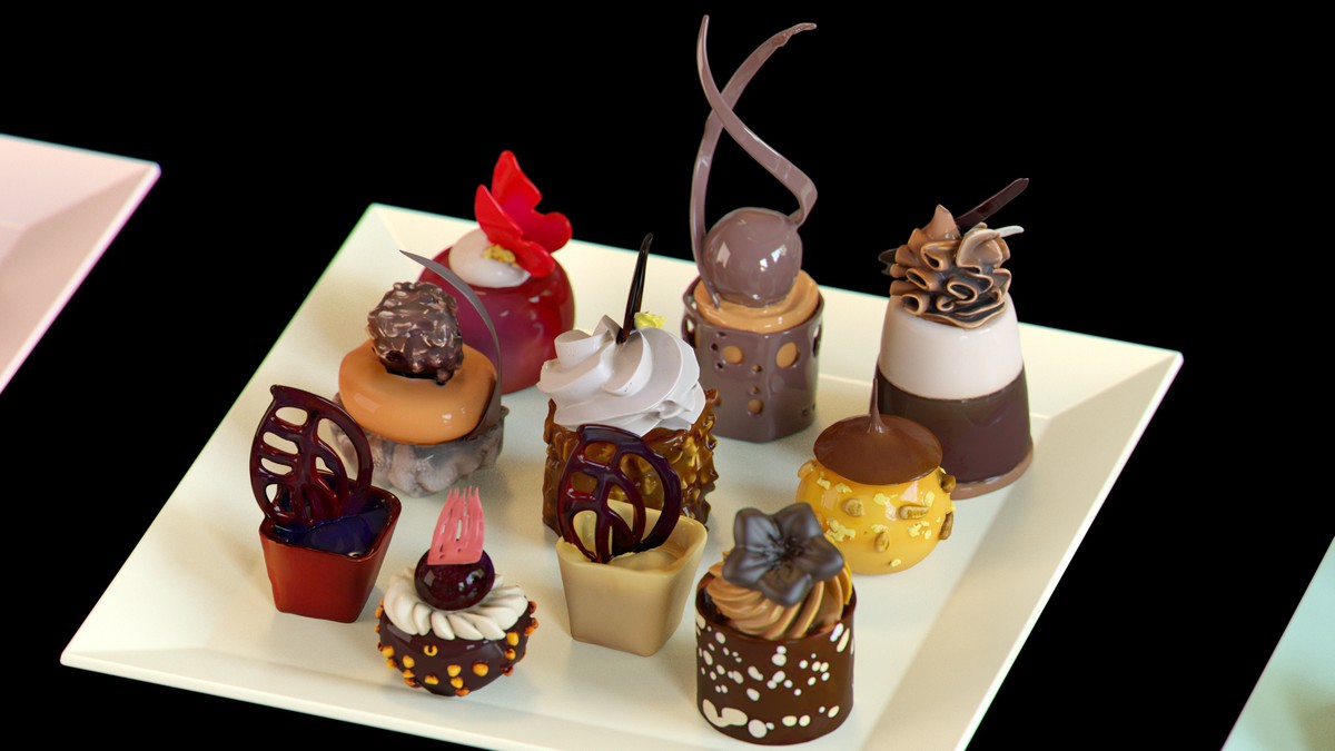 Sweet Dessert Asset Pack (Donuts, Cupcakes, Cake, Ice Cream, Candy)