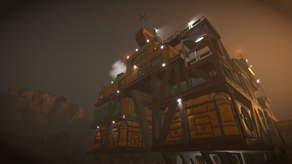 Modular Sci Fi Base Kit-Volcano