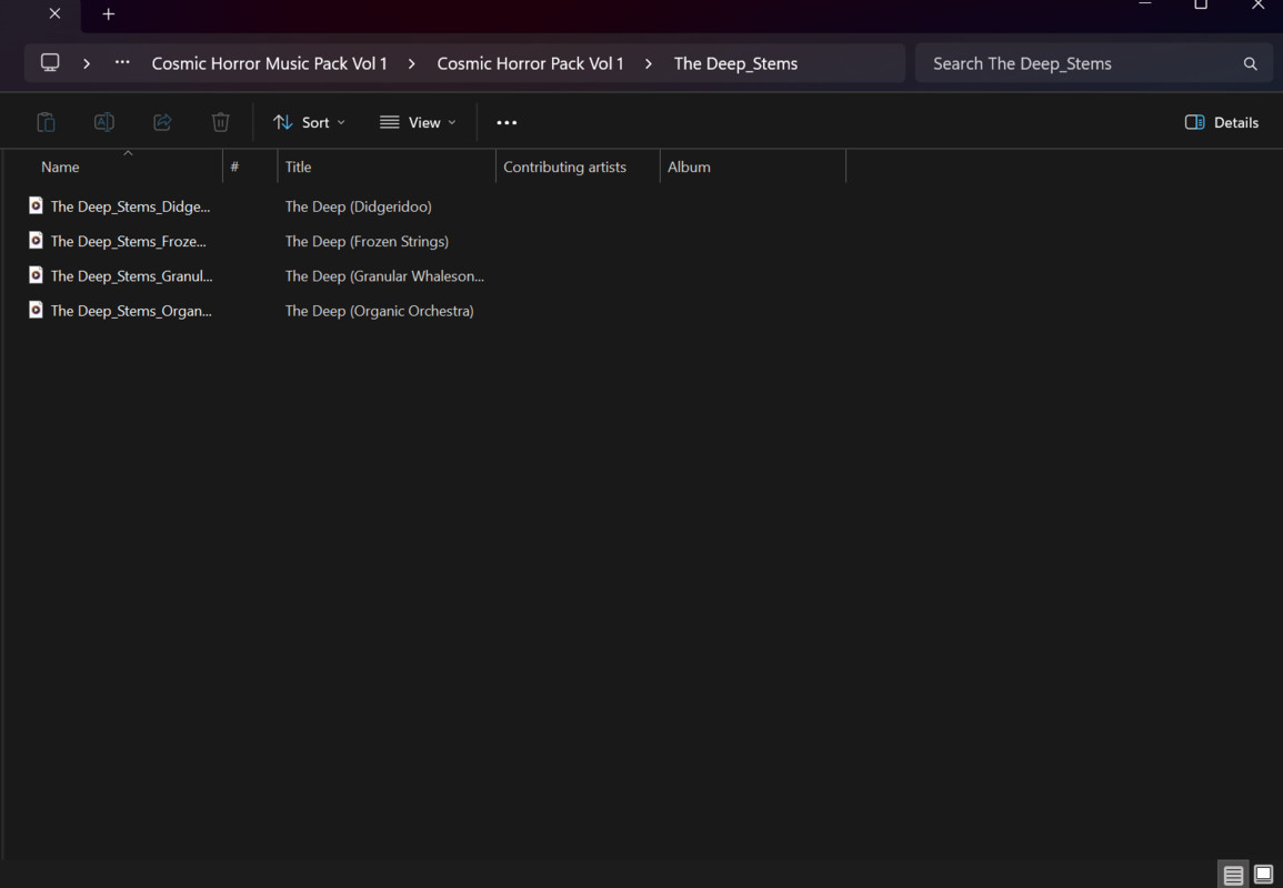 Cosmic Horror Pack Vol 1.