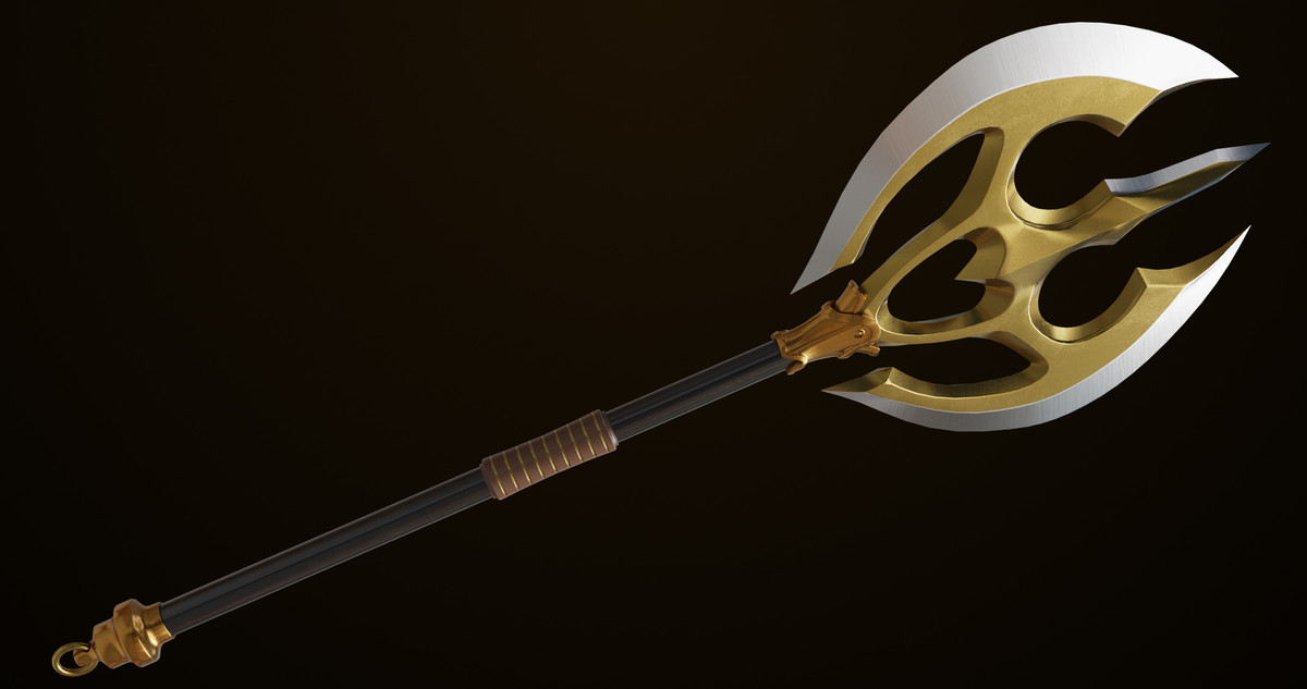 Battle Axe 06 Bronze URP HDRP Textures