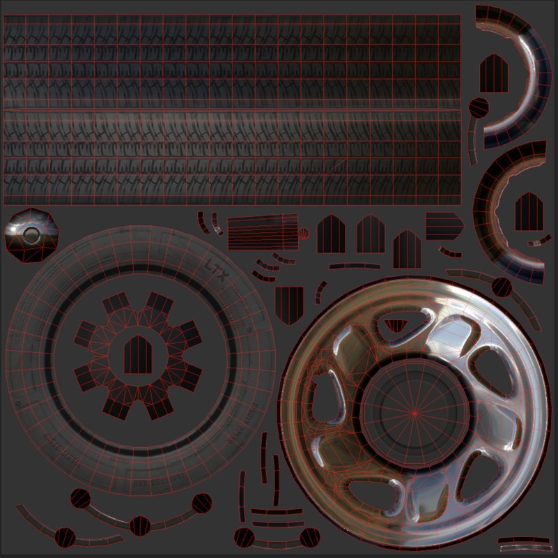 Industrial american van