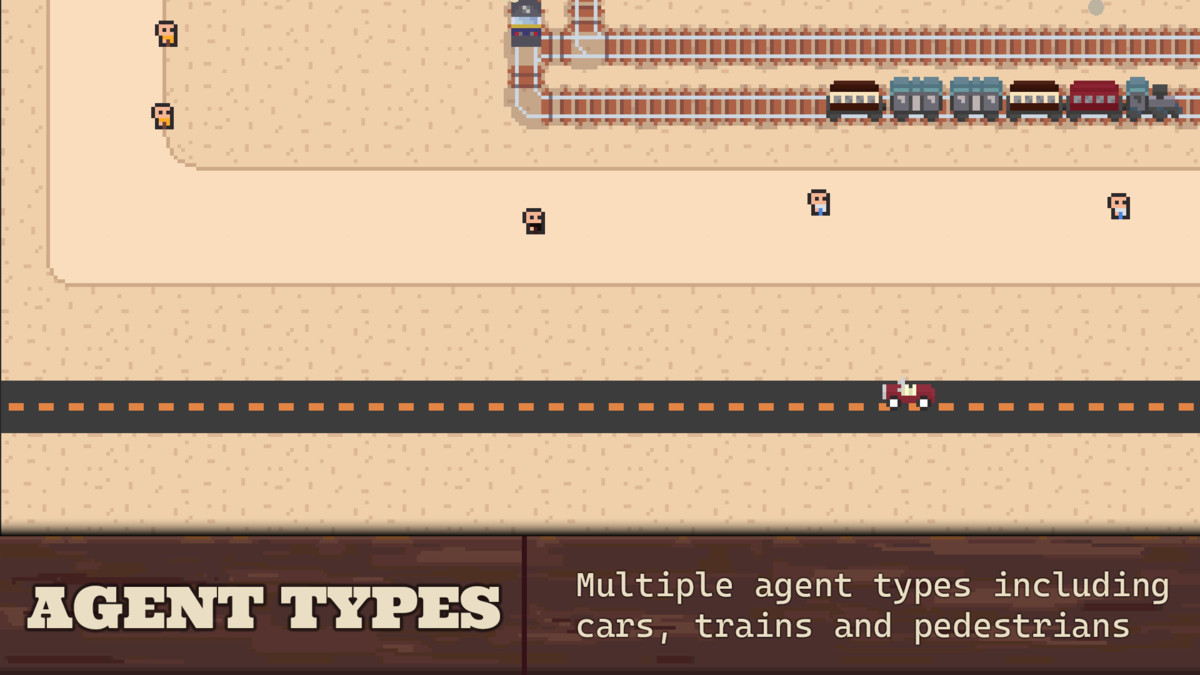 Tilemap Transport - Rail, Road and Passengers