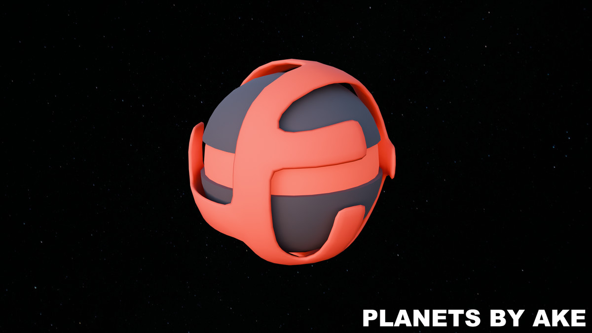 Planets - Stylized Low Poly Asset Pack by Ake
