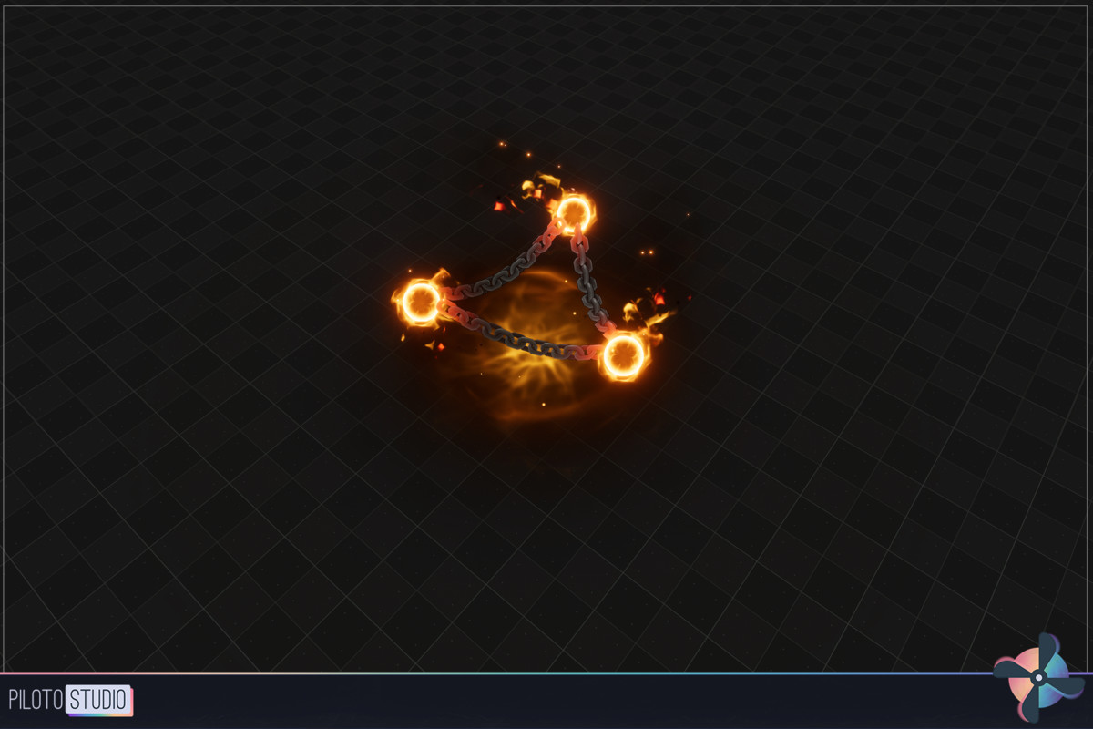 Spinning Orbs VFX