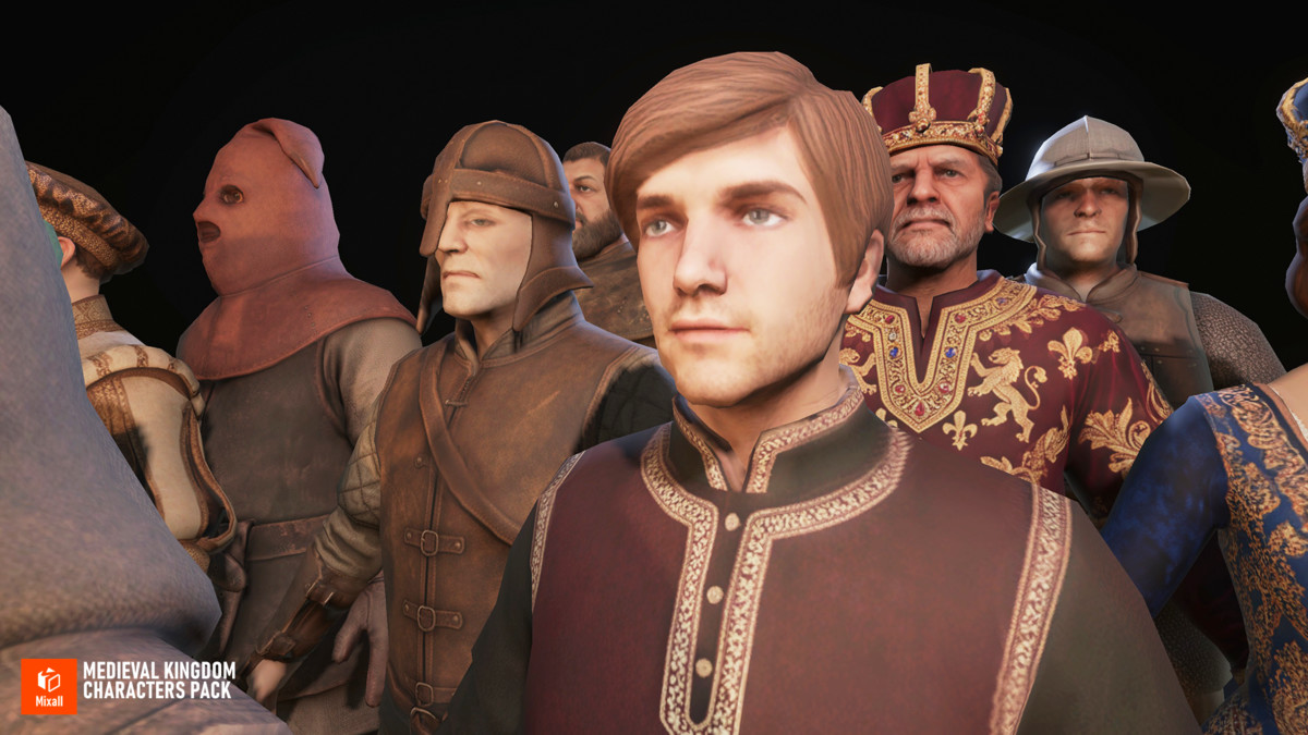 Medieval Kingdom Characters Pack