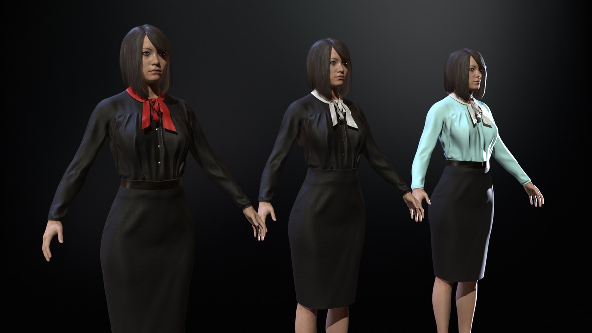 Asian Office girl