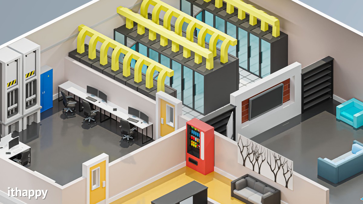 Office 2 - Low Poly 3D Models Pack