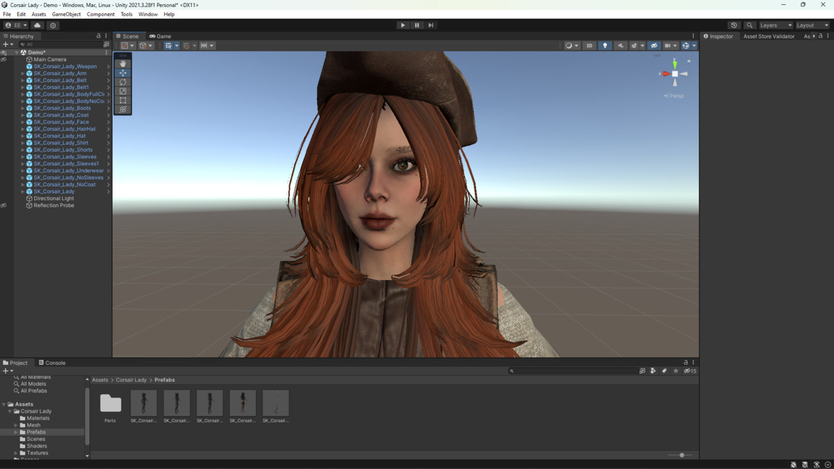Corsair Lady