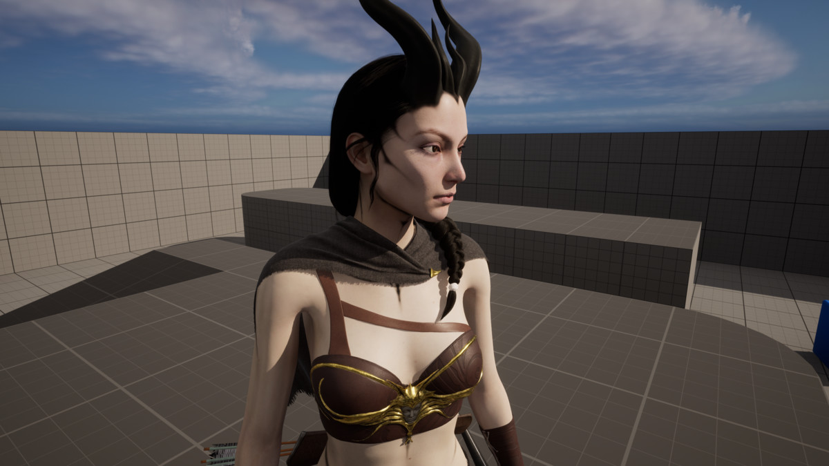 Fantasy Demones Archer