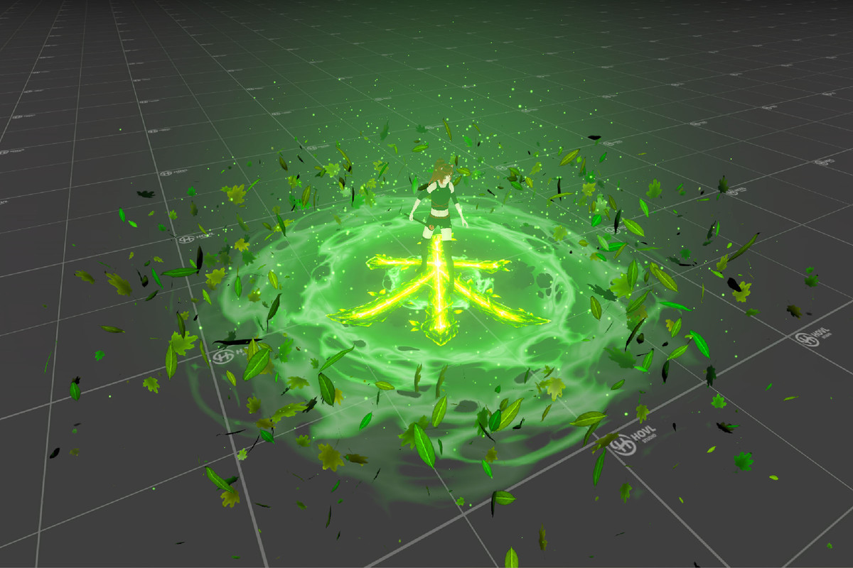 VFX Graph - Elemental magic circles