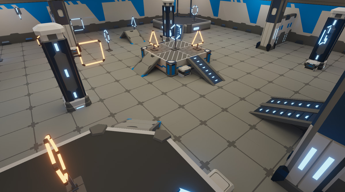 LowPoly Drone Arena