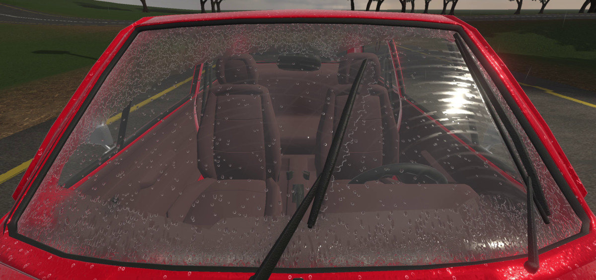 Windshield Rain Asset