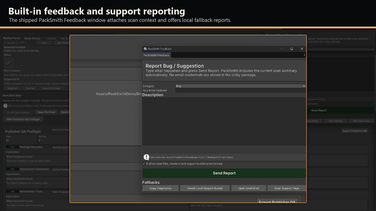PackSmith - Asset Pack Validator & Publisher QA