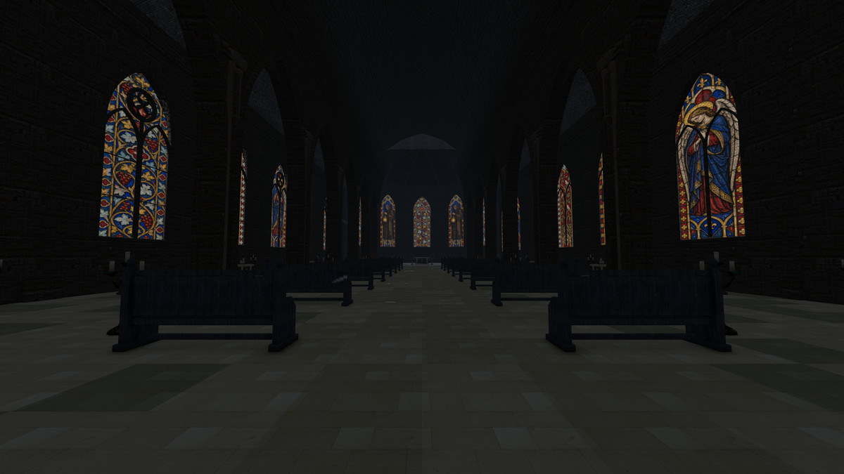 Cathedral of Thorns - Gothic Horror Cathedral (URP)