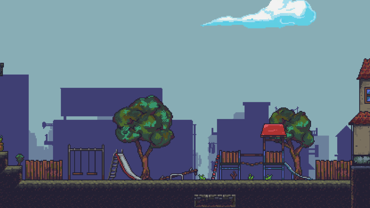 Pixel Art Town Tileset