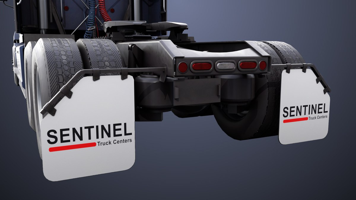 Heavy Truck Blue Chassis 05 URP HDRP Textures