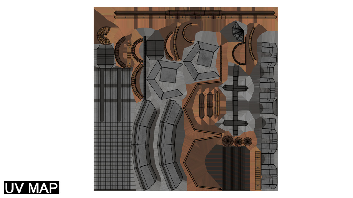 5 Battle Hammers Collection URP HDRP Textures