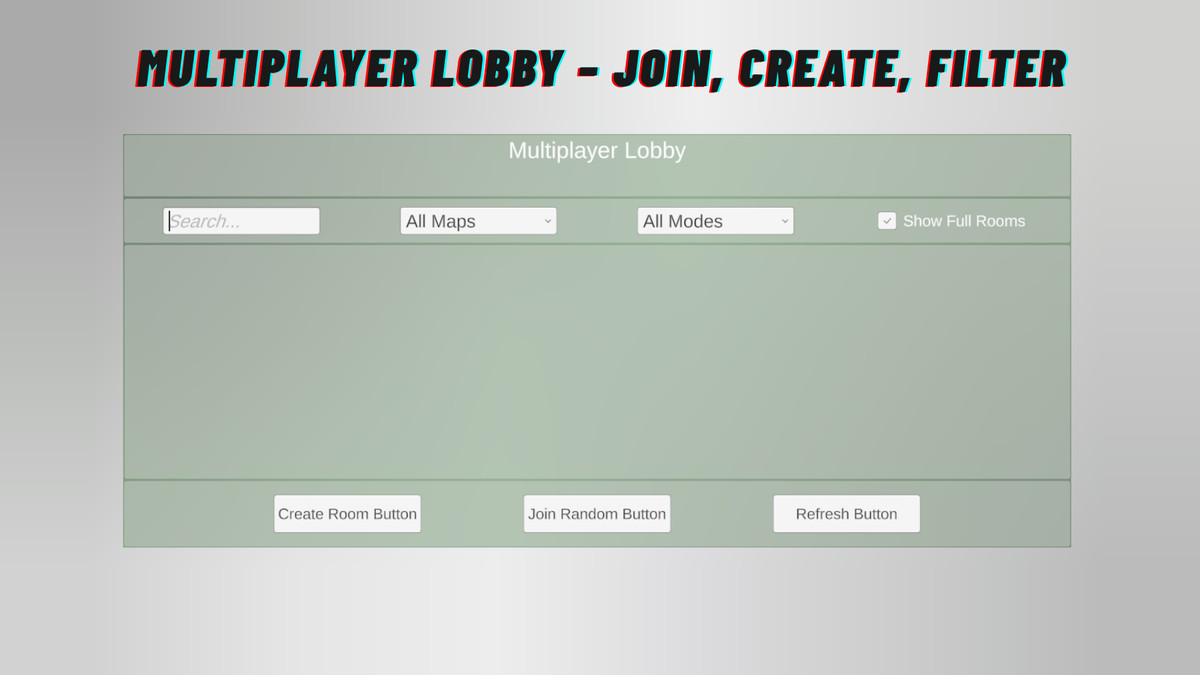 Easy Multiplayer Lobby