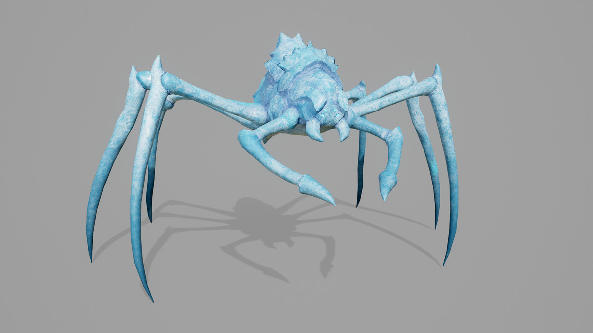 Stylized_Spider_4 7 Skin Variants Pack