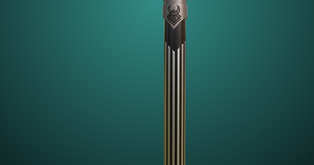 Battle Axe 01 Silver URP HDRP Textures