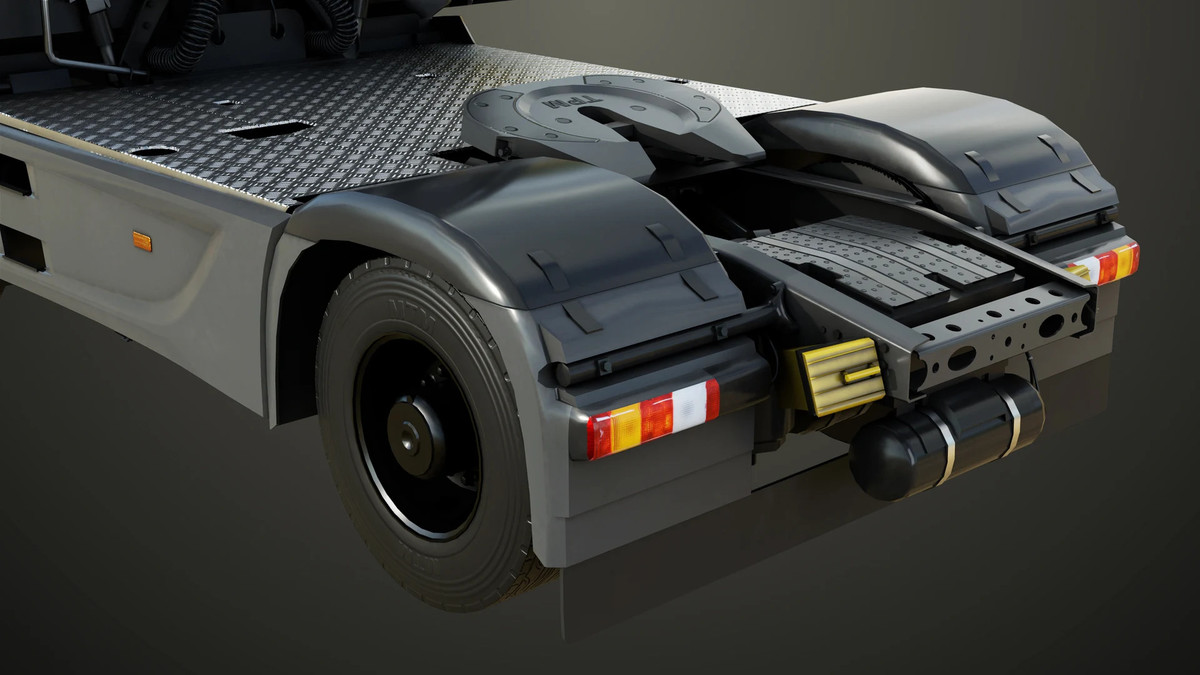 Heavy Truck 6 Chassis Collection URP HDRP Textures