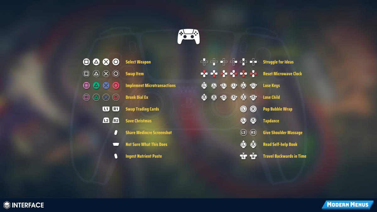 Modern Menus - Synty INTERFACE - GUI