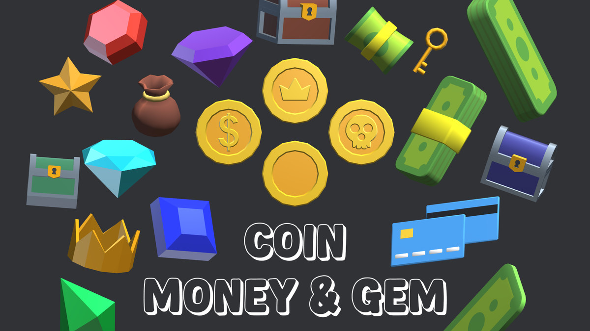Coin & Money & Gem