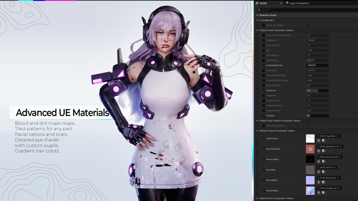 Cyber Operator Girl Ophelia