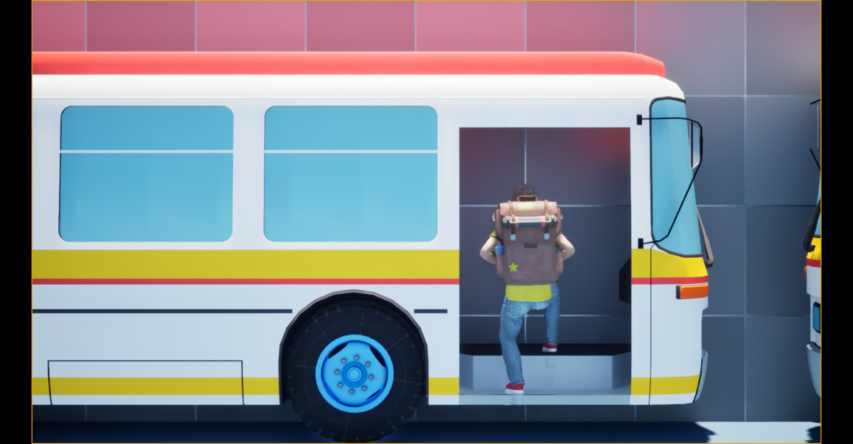Public Transport Animation