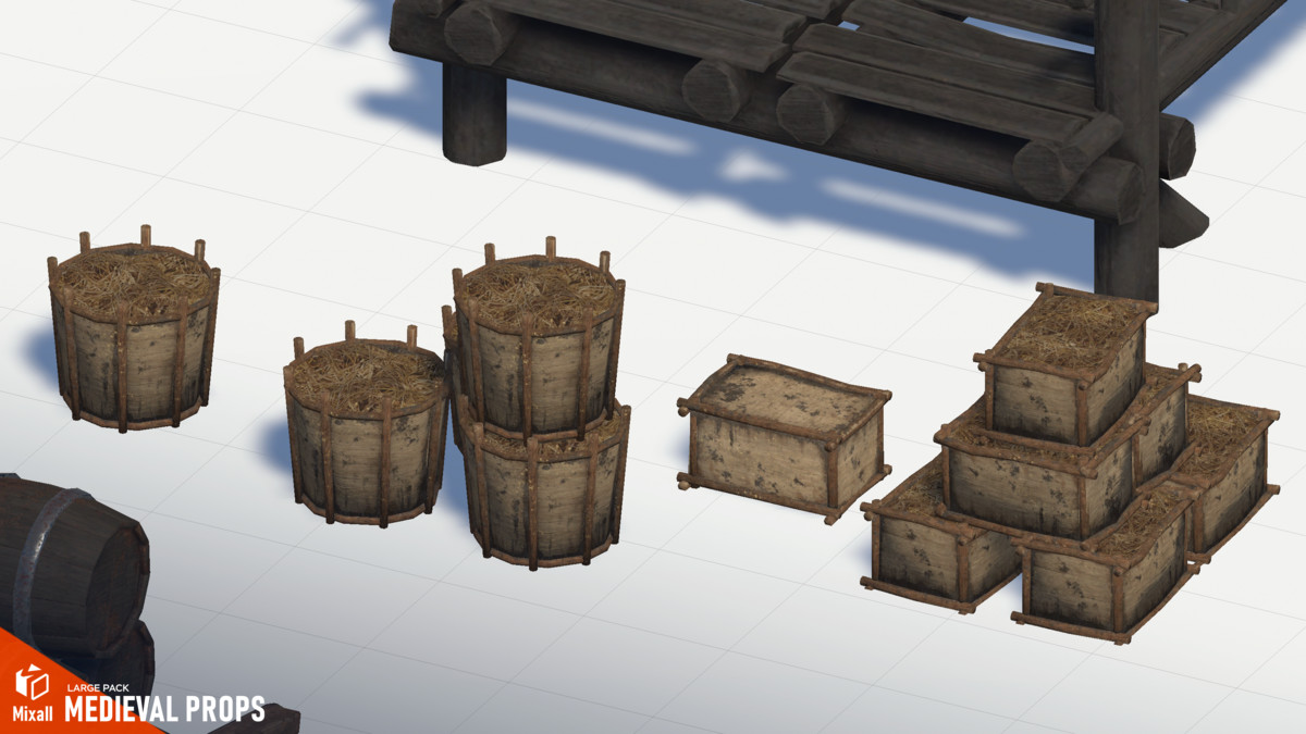 Medieval Props - Large Pack