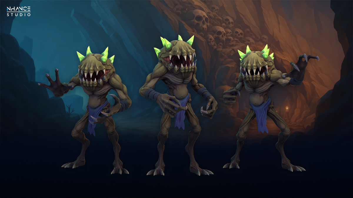 Stylized Cave Monster