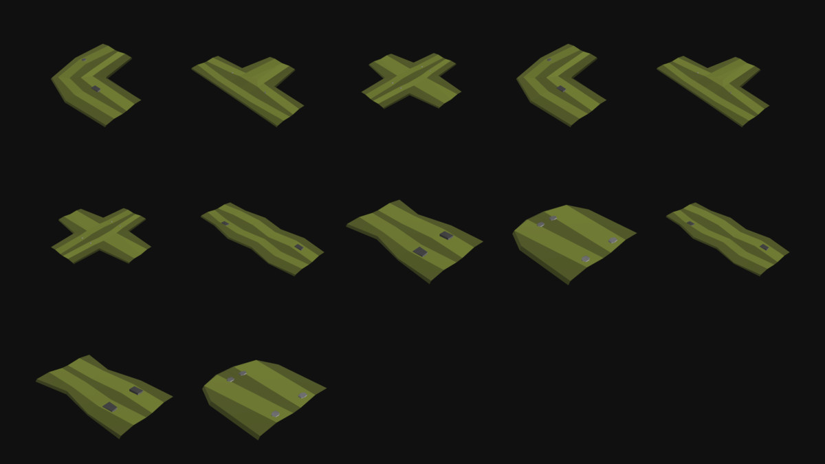 Gravefield Cemetery Kit - PRO (800+ assets)