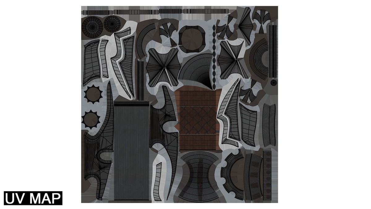 6 Battle Axes Collection 02 URP HDRP Textures