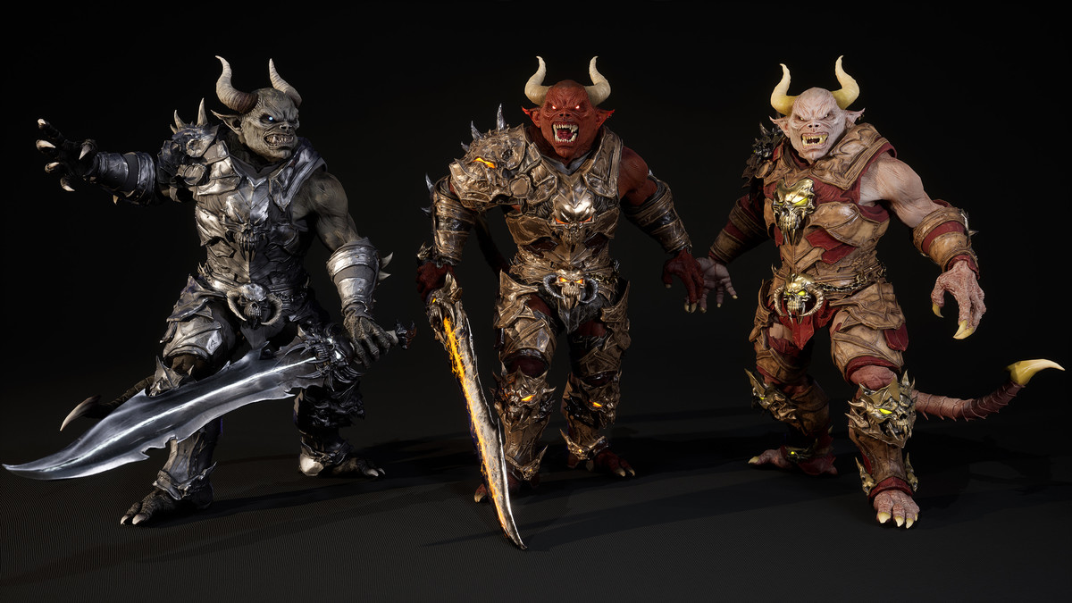 Medieval Demon Creature