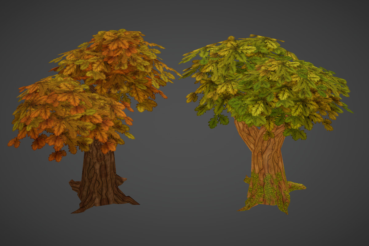 Stylized Fantasy Vegetation 8