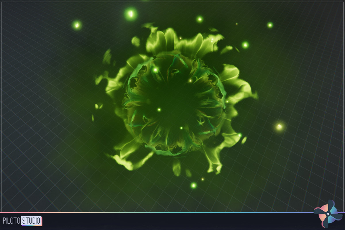 Realistic Poison Magic Spell FX