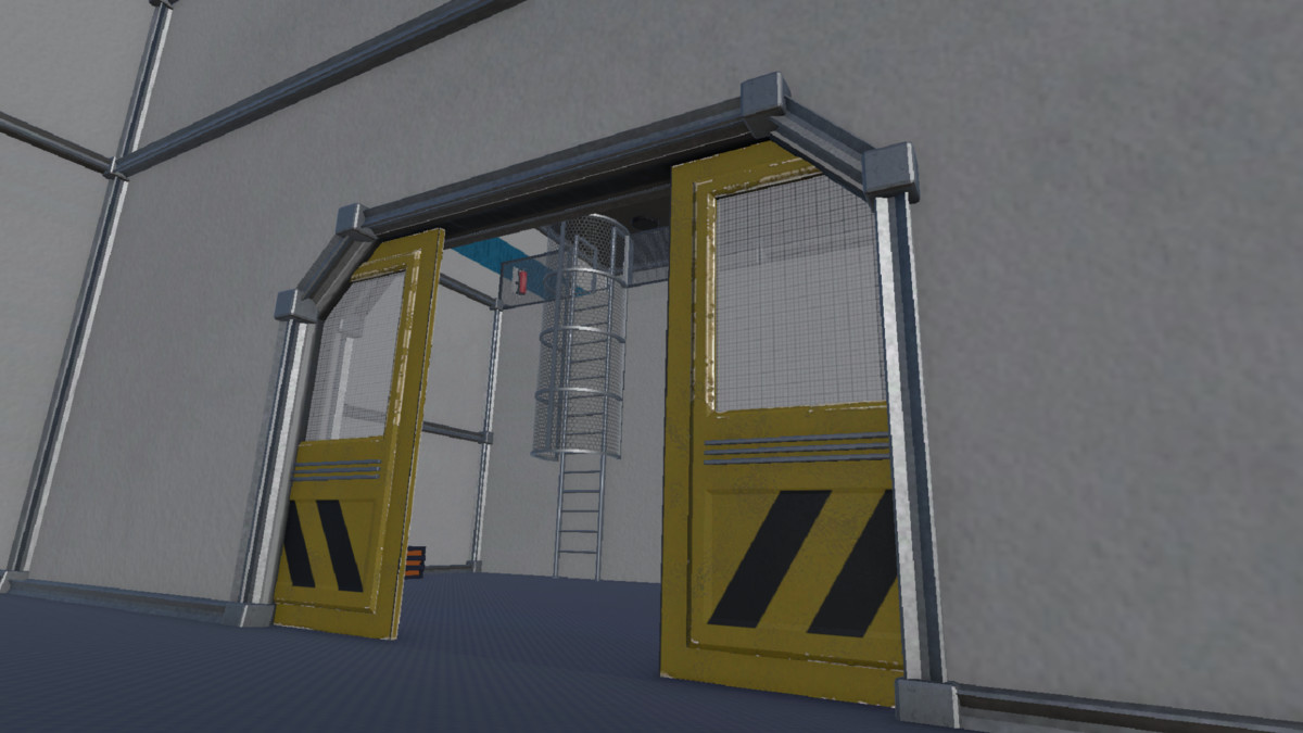 Spaceship With Interior