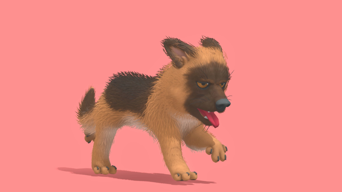 Cute Dog - German Shepherd