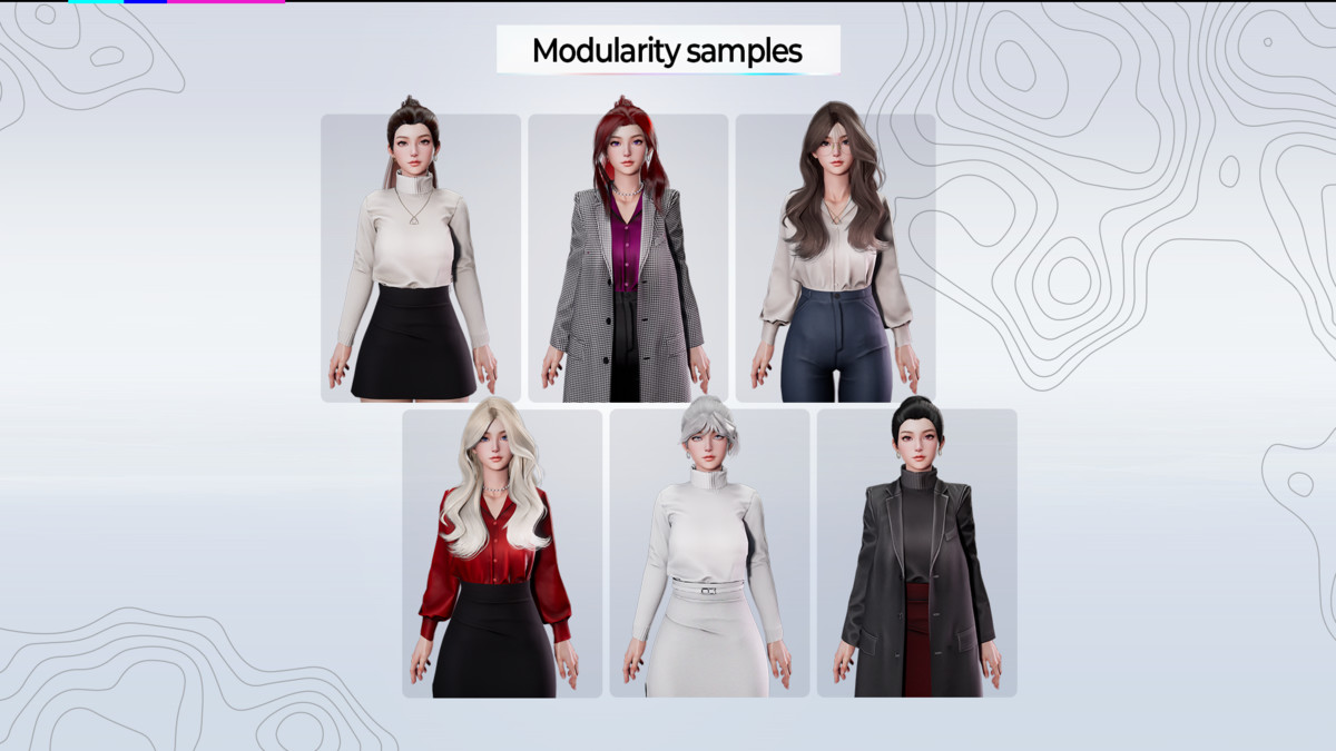 Business Lady Office Girls